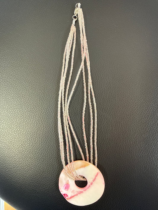 Pink necklace
